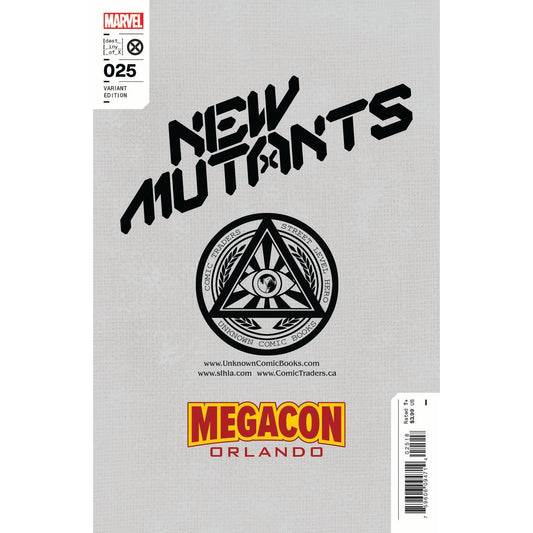 NEW MUTANTS 25 UNKNOWN COMICS DERRICK CHEW EXCLUSIVE COLOR SPLASH CONVENTION VAR (06/08/2022) - Plastic Empire