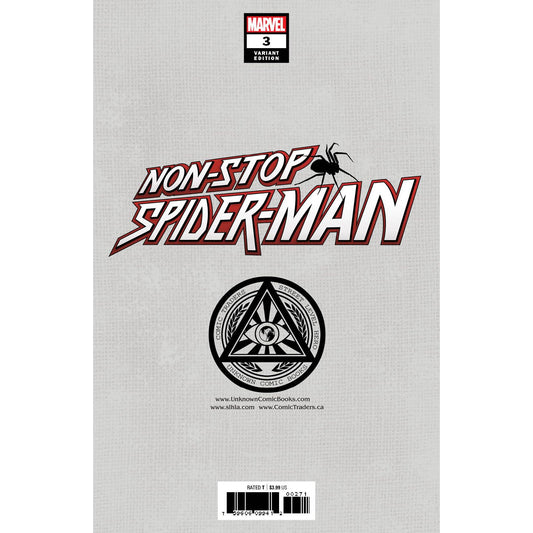 NON-STOP SPIDER-MAN #3 UNKNOWN COMICS GABRIELE DELL'OTTO EXCLUSIVE VAR (06/02/2021) - Plastic Empire