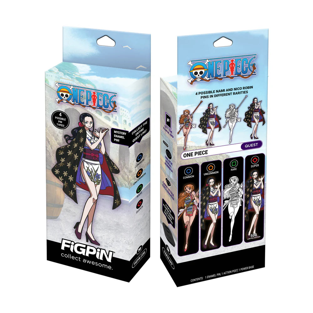 FIGPIN フィグピン　ONEPIECE ワンピース　ナミ Figpin One Piece Nami/Nico Robin Quest | Plastic Empire