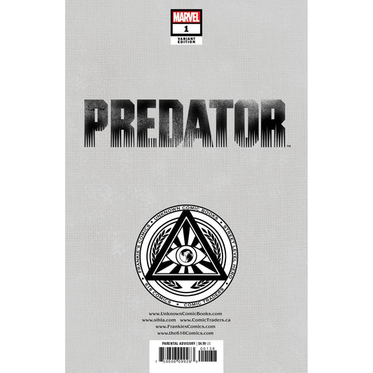 PREDATOR 1 UNKNOWN COMICS JAY ANACLETO EXCLUSIVE VAR (08/10/2022)