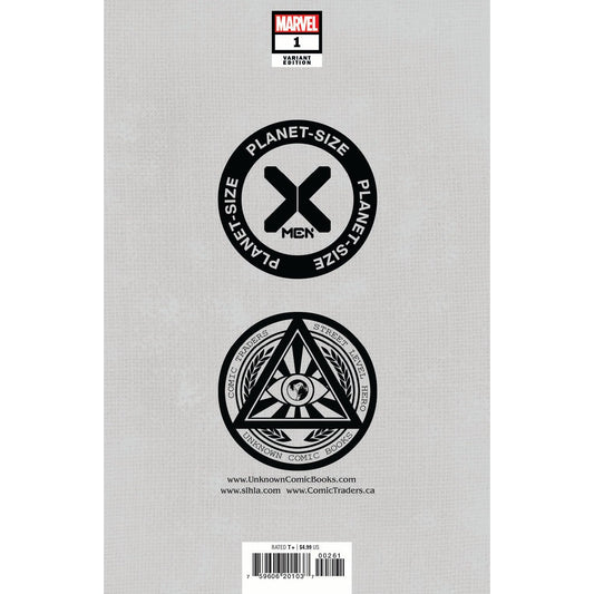 PLANET-SIZED X-MEN #1 UNKNOWN COMICS DAVID NAKAYAMA EXCLUSIVE VAR GALA (06/16/2021)