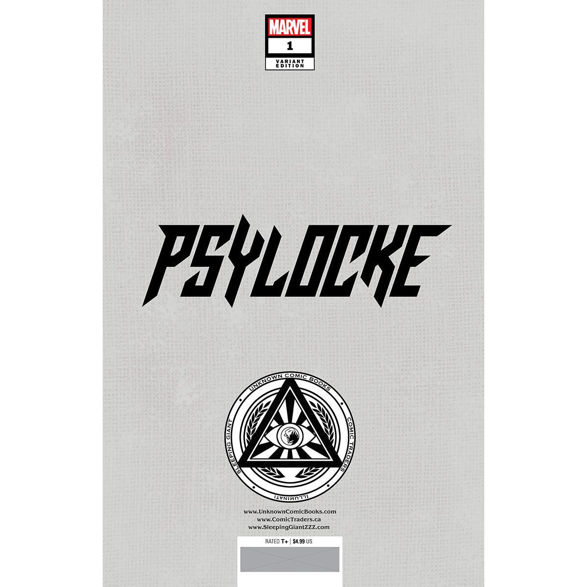 PSYLOCKE #1 UNKNOWN COMICS ALEXANDER LOZANO EXCLUSIVE VIRGIN VAR (11/13/2024)
