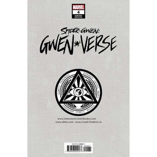 SPIDER-GWEN: GWENVERSE #4 UNKNOWN COMICS PHILIP TAN EXCLUSIVE VAR (07/20/2022) - Plastic Empire