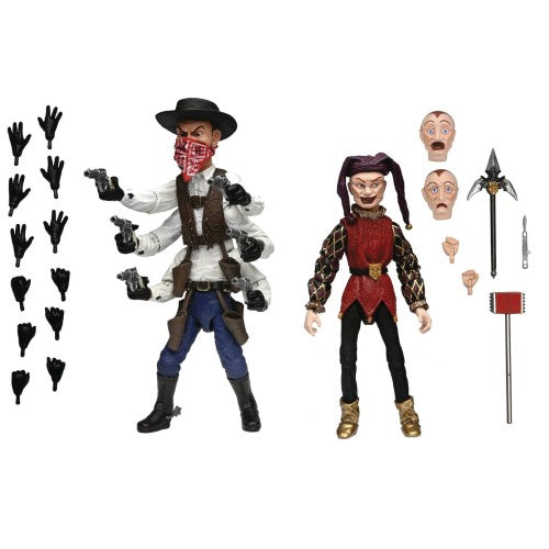 NECA Puppet Masters Ultimate Six-Shooter & Jester 7-Inch Scale 2 Pack Action Figure