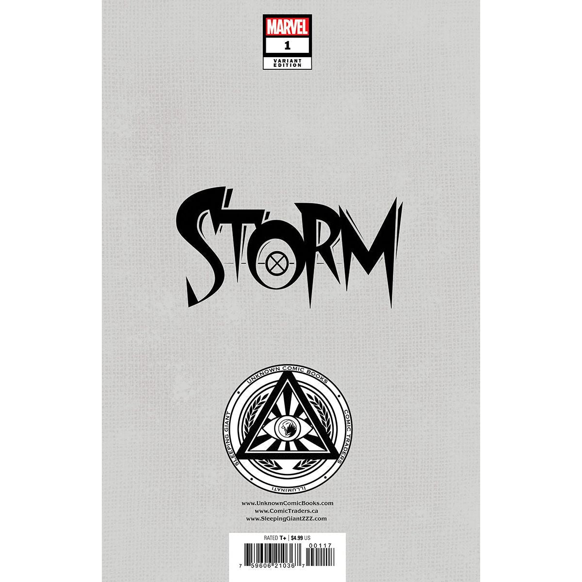 Storm #1 Unknown Comics Exclusive David Nakayama Virgin Var (10/02/2024)