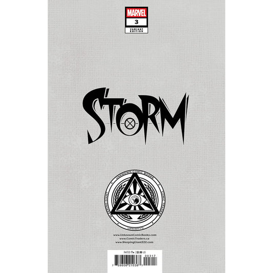 Storm #3 Unknown Comics Mateus Manhanini Exclusive Virgin Var (12/11/2024)