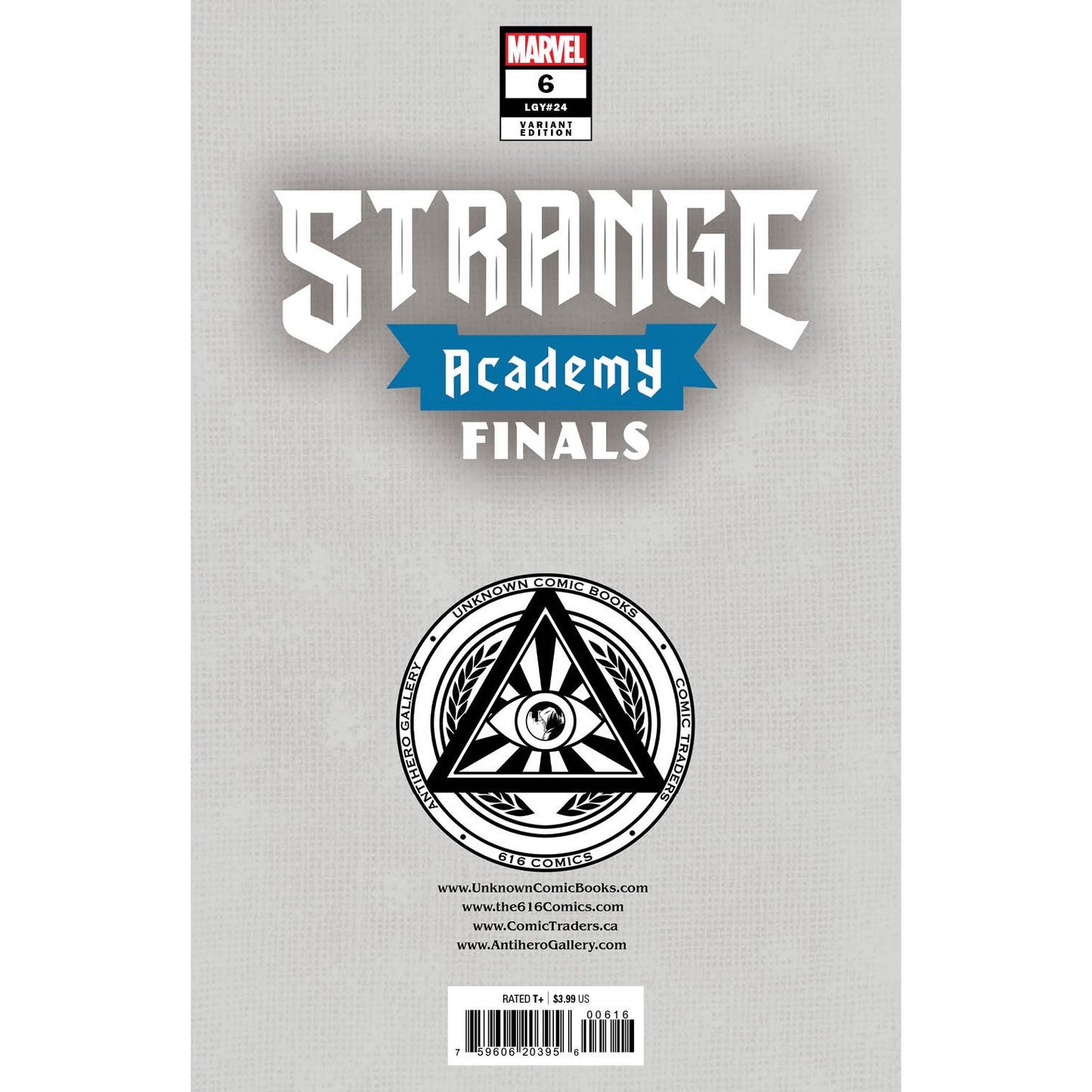 STRANGE ACADEMY: FINALS #6 UNKNOWN COMICS IVAN TAO EXCLUSIVE VIRGIN GRAFFITI WALL VAR (04/26/2023)