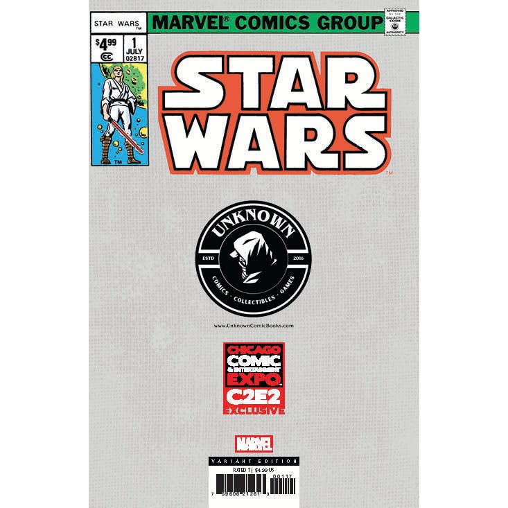 Star Wars #1 Facsimile Unknown Comics David Nakayama C2E2 2025 | Star Wars Celebration 2025 Exclusive Var (04/09/2025)