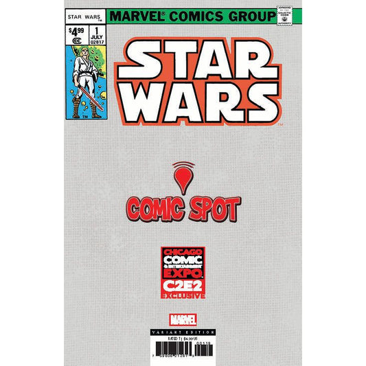 Star Wars #1 Facsimile Comics Spot Tyler Kirkham C2E2 2025 Exclusive Var (04/09/2025) - Plastic Empire
