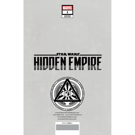 STAR WARS: HIDDEN EMPIRE #1 UNKNOWN COMICS PATCH ZIRCHER EXCLUSIVE VAR (11/16/2022) - Plastic Empire