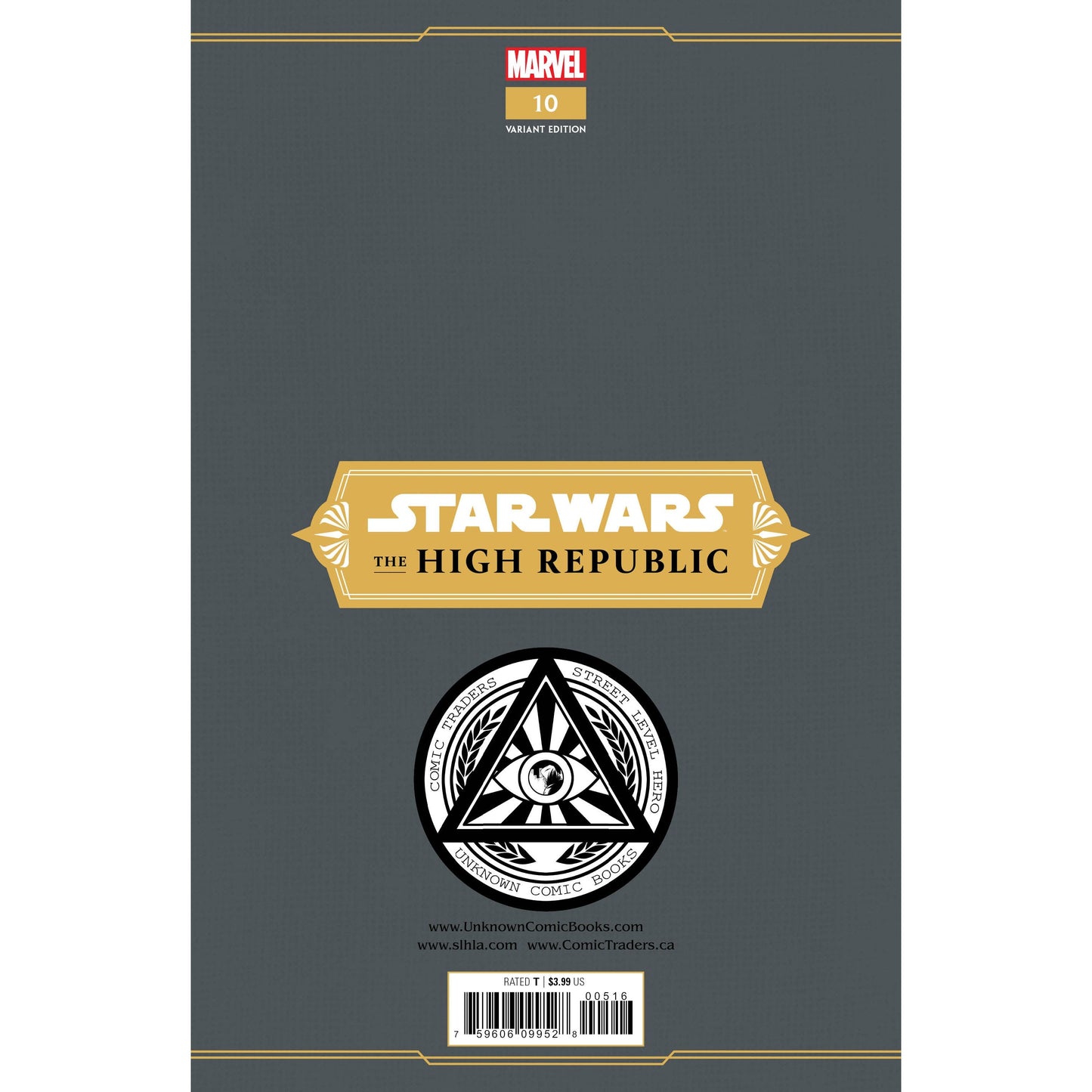 Star Wars High Republic #10 Unknown Comics Marco Turini Exclusive Virgin Var (10/20/2021)