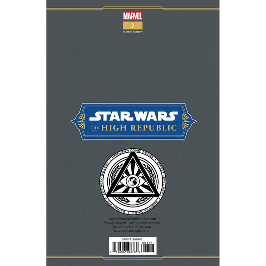 STAR WARS: THE HIGH REPUBLIC #2 UNKNOWN COMICS TYLER KIRKHAM EXCLUSIVE VIRGIN VAR (11/09/2022)