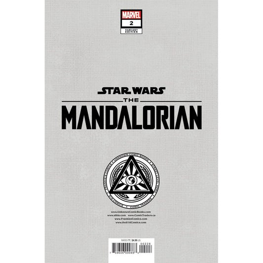 STAR WARS: THE MANDALORIAN #2 UNKNOWN COMICS TODD NAUCK EXCLUSIVE VAR (08/17/2022)