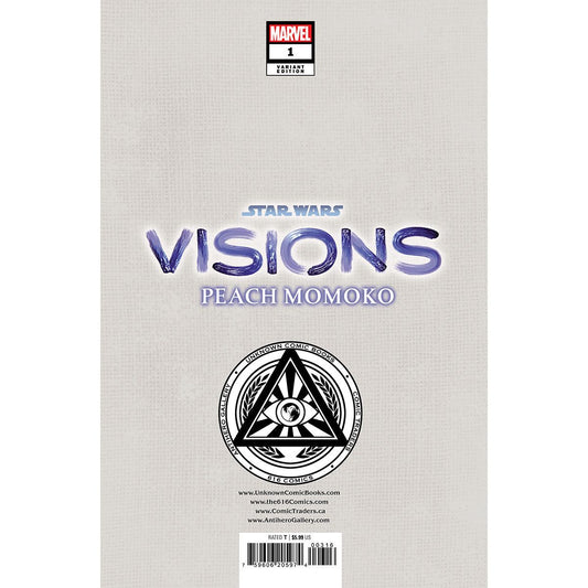 STAR WARS: VISIONS - PEACH MOMOKO #1 UNKNOWN COMICS RICKIE YAGAWA EXCLUSIVE VAR (11/15/2023)