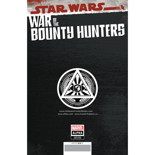 STAR WARS WAR BOUNTY HUNTERS ALPHA #1 UNKNOWN COMICS MICO SUAYAN EXCLUSIVE VAR (05/05/2021) - Plastic Empire