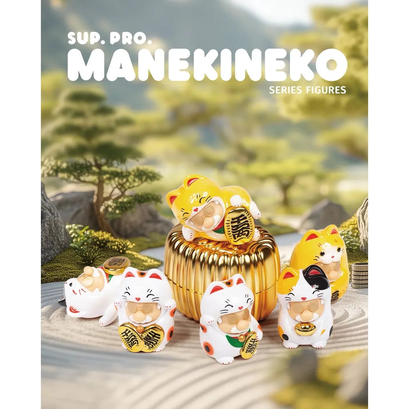 Fools Paradise Sup Pro Manekineko Series Figures Full Box