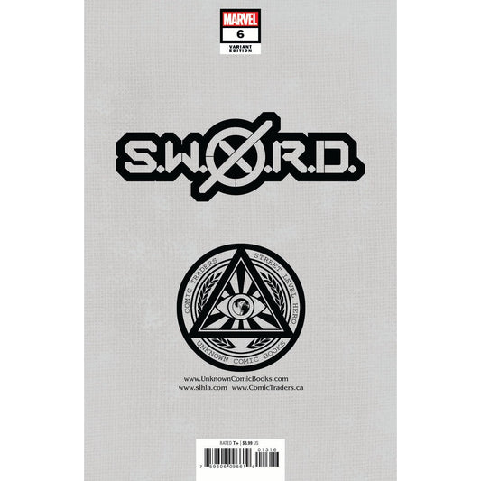 SWORD #6 UNKNOWN COMICS JAY ANACLETO EXCLUSIVE VAR GALA (06/23/2021) (07/28/2021)