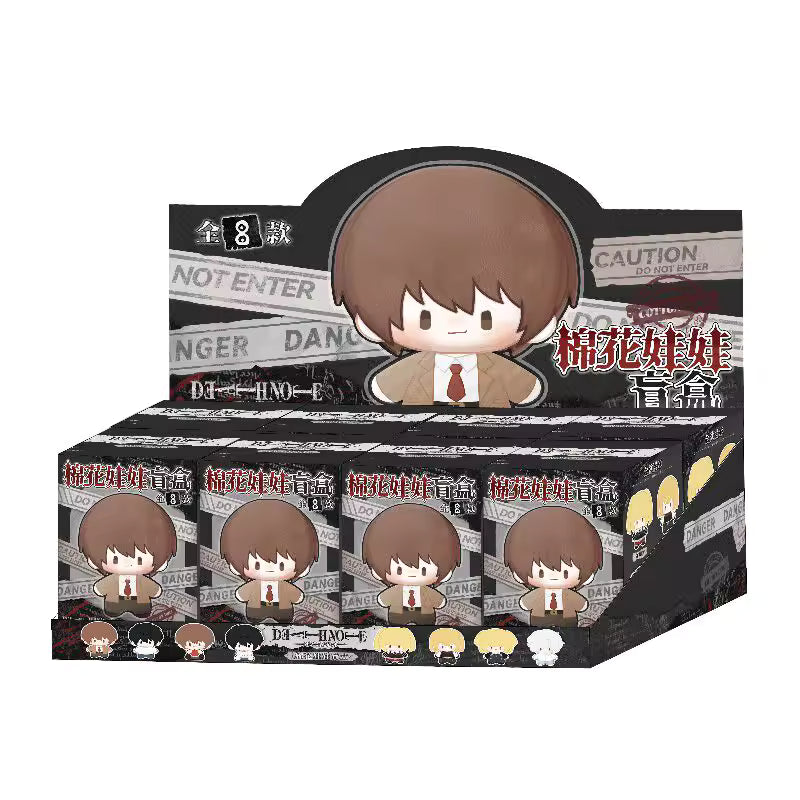 DEATH NOTE 10cm ぬいぐるみ ブラインドボックス 1BOX全8種 Official Death Note Plush Blind Box Full Case – Plastic Empire