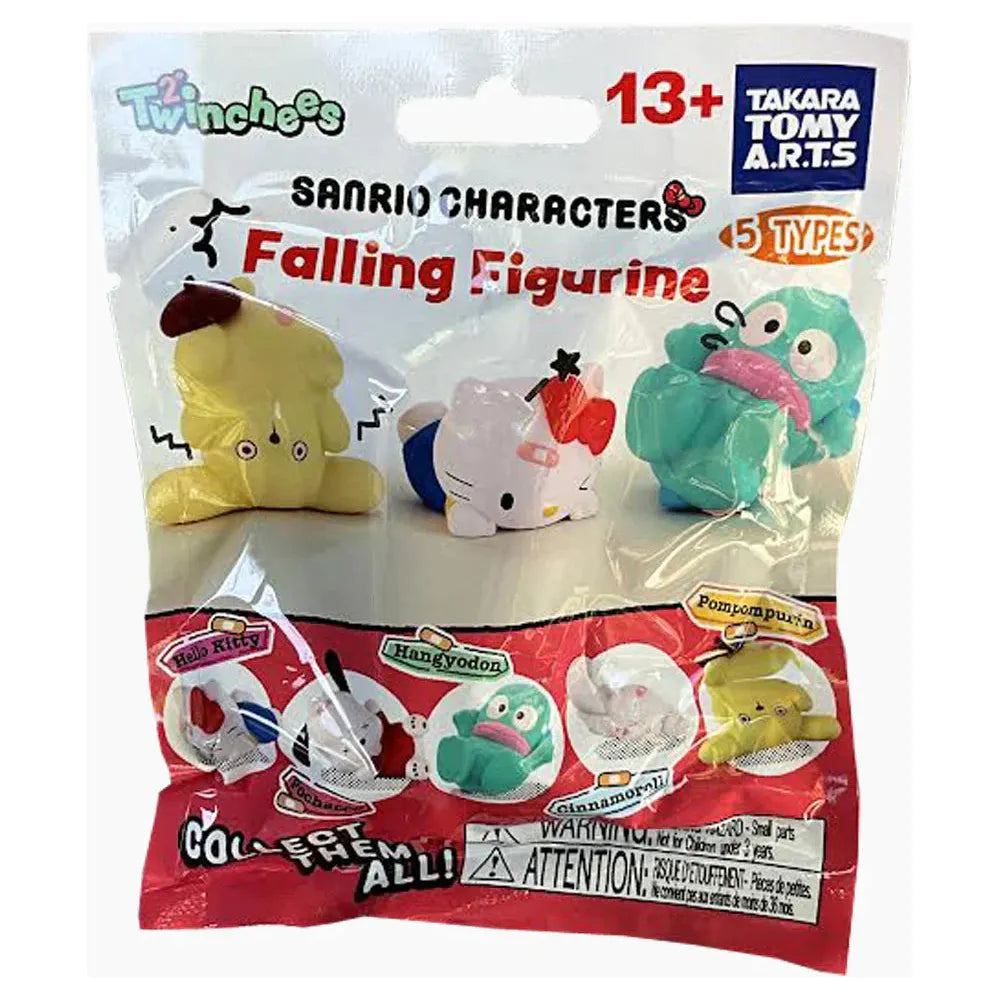 Twinchees Sanrio Characters Falling Figurine Blind Bag (1 Blind Bag)