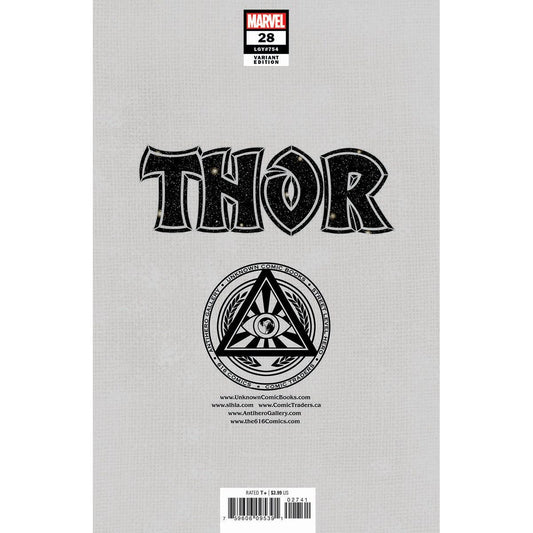 THOR #28 UNKNOWN COMICS IVAN TAO EXCLUSIVE VIRGIN VAR (10/19/2022) - Plastic Empire
