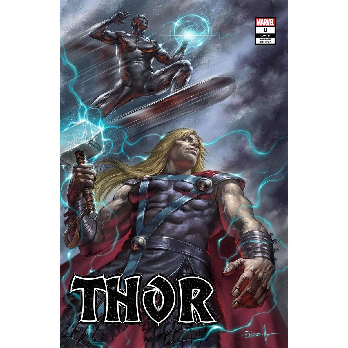 THOR #8 UNKNOWN COMICS LUCIO PARRILLO EXCLUSIVE VAR (10/07/2020) - Plastic Empire