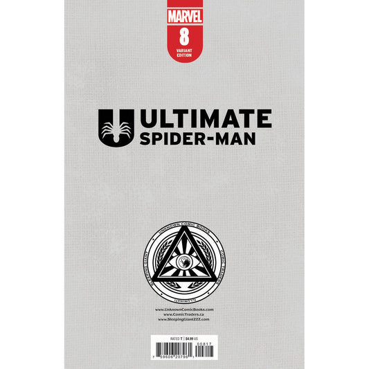 Ultimate Spider-Man #8 Unknown Comics Ejikure Exclusive Virgin Var (08/21/2024) - Plastic Empire