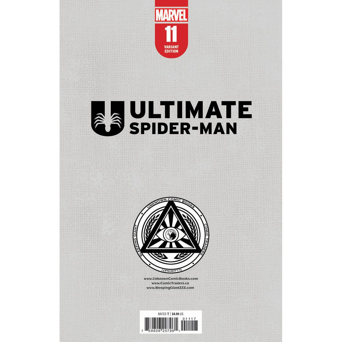 ULTIMATE SPIDER-MAN #11 UNKNOWN COMICS KAARE ANDREWS EXCLUSIVE VAR (11/20/2024)