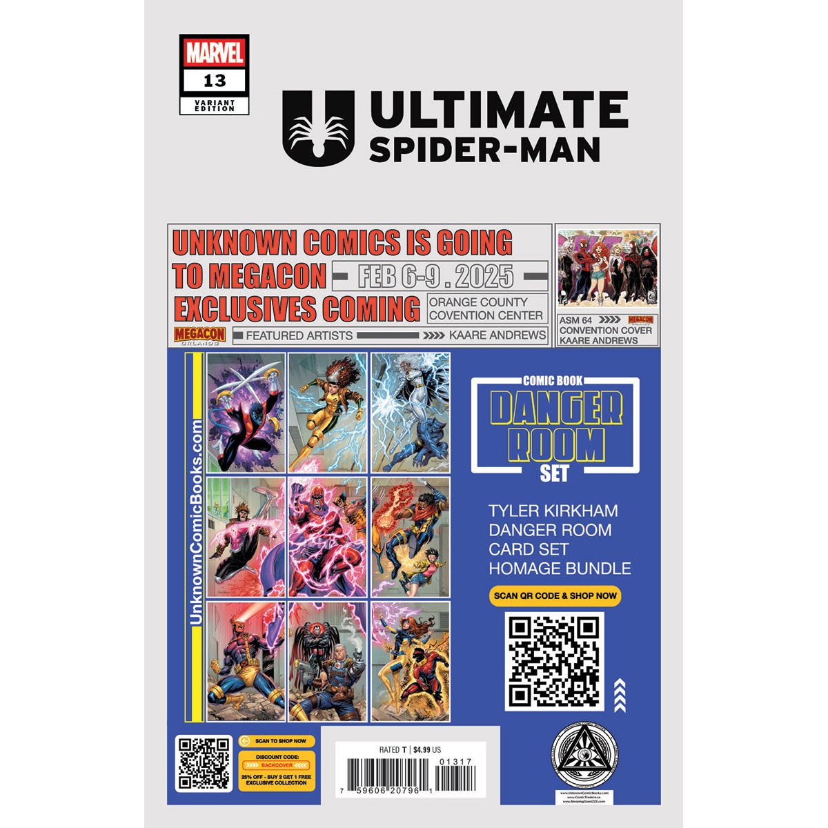 Ultimate Spider-Man #13 Unknown Comics Frany Exclusive Virgin Var (01/22/2025)