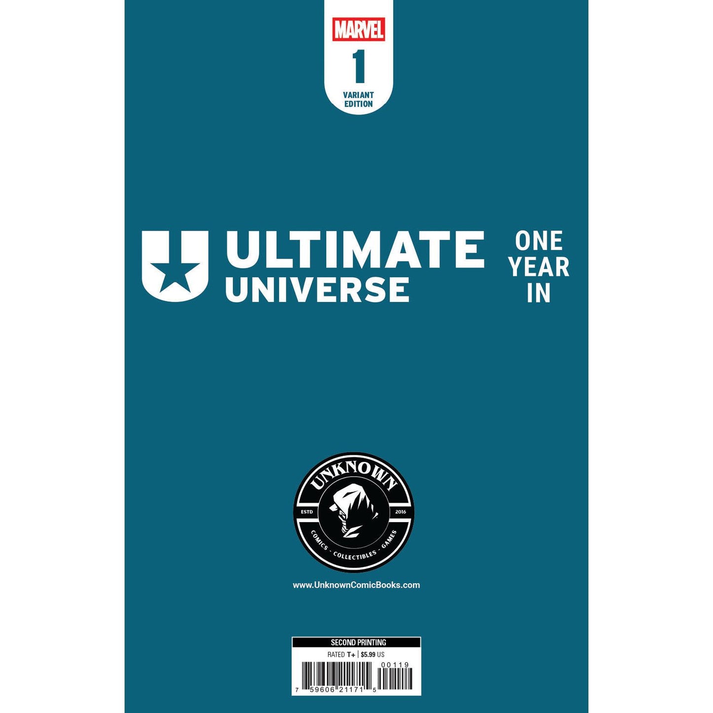 Ultimate Universe: One Year In #1 2nd PTG Unknown Comic Ivan Tao Exclusive Var (02/05/2025)