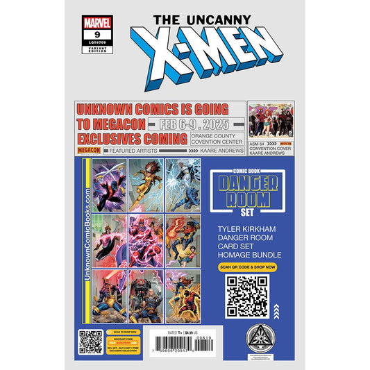 Uncanny X-men #9 Unknown Comics Stephen Segovia Exclusive Var (01/22/2025) - Plastic Empire