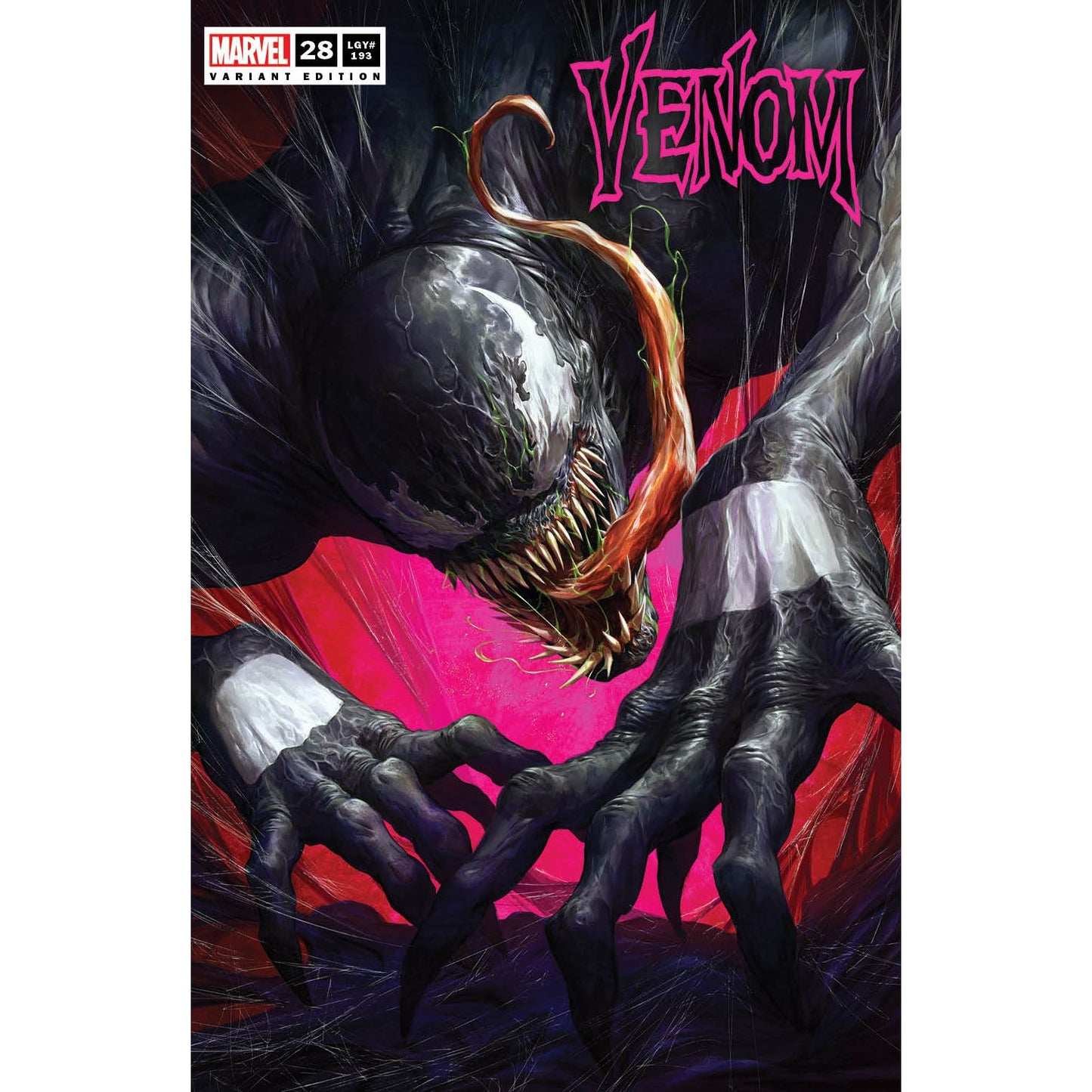 VENOM #28 UNKNOWN COMICS DAVE RAPOZA EXCLUSIVE VAR (09/16/2020) (09/23/2020)