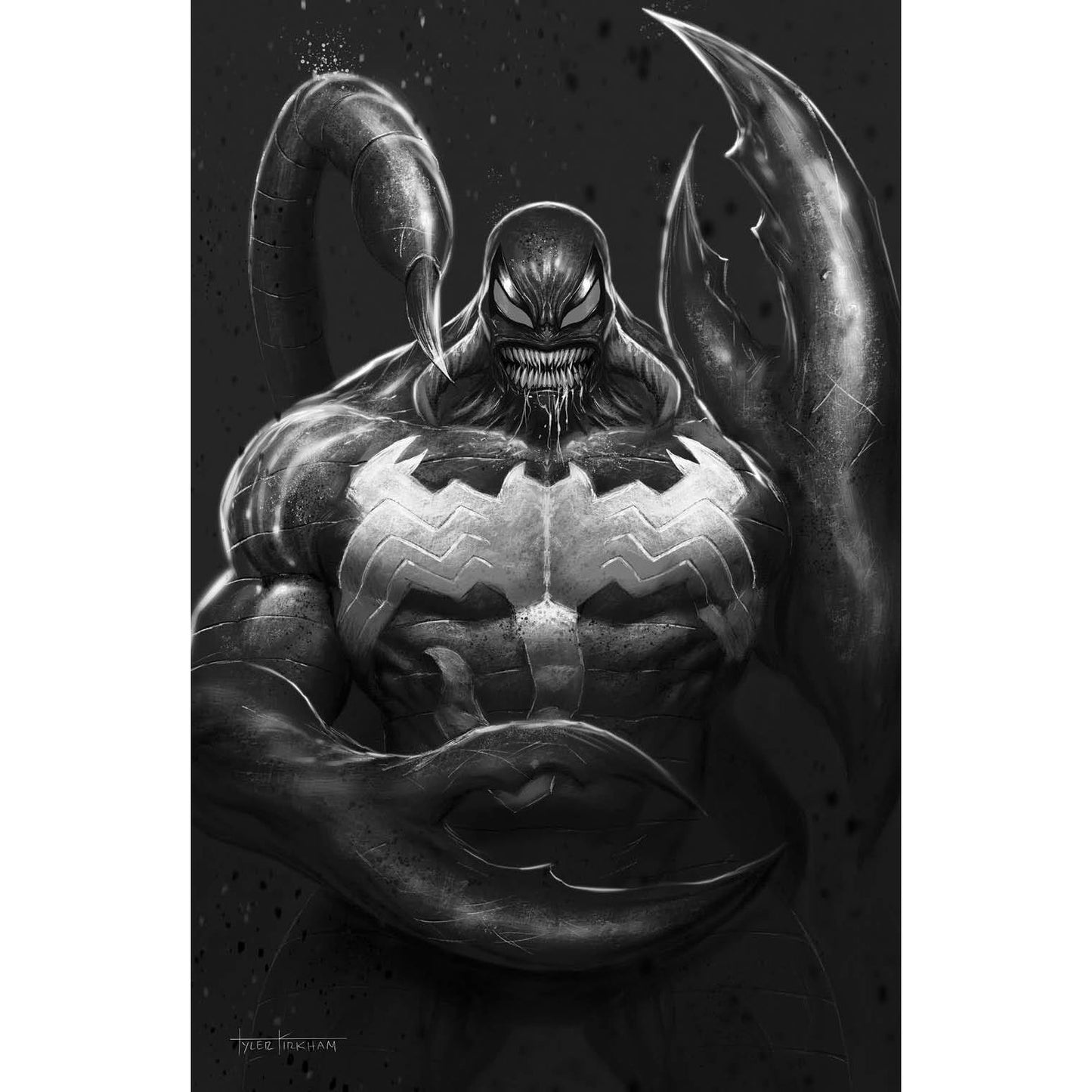 Venom #30 GRAY SCALE Tyler Kirkham Exclusive Virgin Var (11/18/2020)