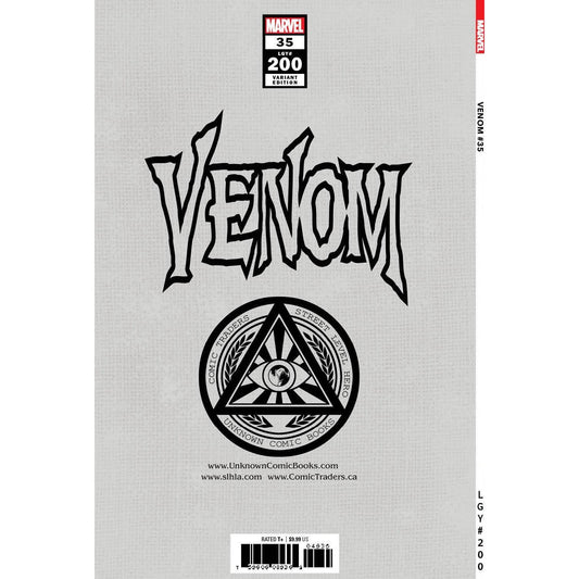 VENOM #35 200TH ISSUE UNKNOWN COMICS TYLER KIRKHAM EXCLUSIVE VAR (06/09/2021) (06/16/2021) (07/28/2021) - Plastic Empire