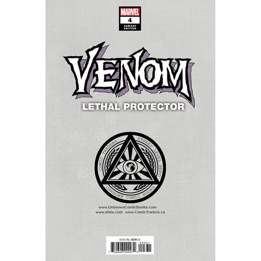 VENOM: LETHAL PROTECTOR #4 UNKNOWN COMICS TYLER KIRKHAM EXCLUSIVE VIRGIN VAR (07/20/2022)