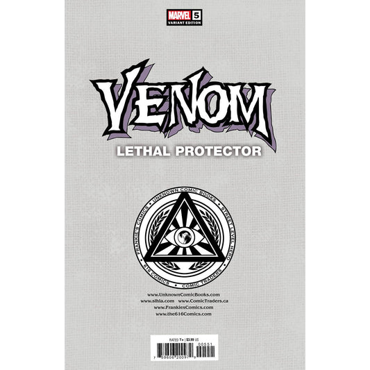 VENOM: LETHAL PROTECTOR #5 UNKNOWN COMICS TYLER KIRKHAM EXCLUSIVE VAR (08/10/2022)