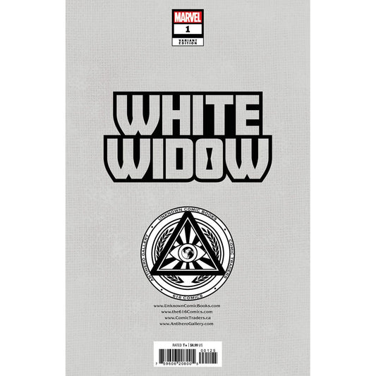 WHITE WIDOW #1 UNKNOWN COMICS MIGUEL MERCADO EXCLUSIVE VIRGIN VAR (11/01/2023) (12/27/2023)