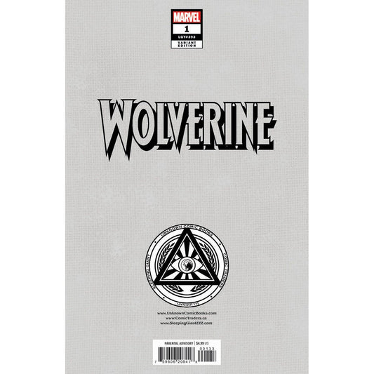 Wolverine #1 Unknown Comics Dell’Otto Exclusive Virgin Var (09/11/2024)