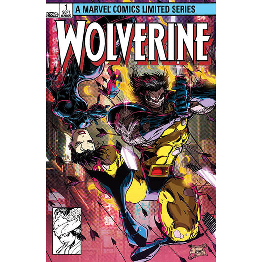 [FOIL] WOLVERINE BY CLAREMONT & MILLER #1 FACSIMILE EDITION [NEW PRINTING] UNKNOWN COMICS KAARE ANDREWS EXCLUSIVE MEGACON VAR (02/14/2024)
