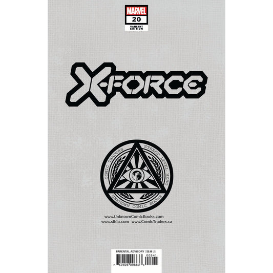 X-FORCE #20 UNKNOWN COMICS DAVID NAKAYAMA EXCLUSIVE VIRGIN VAR GALA (06/02/2021)