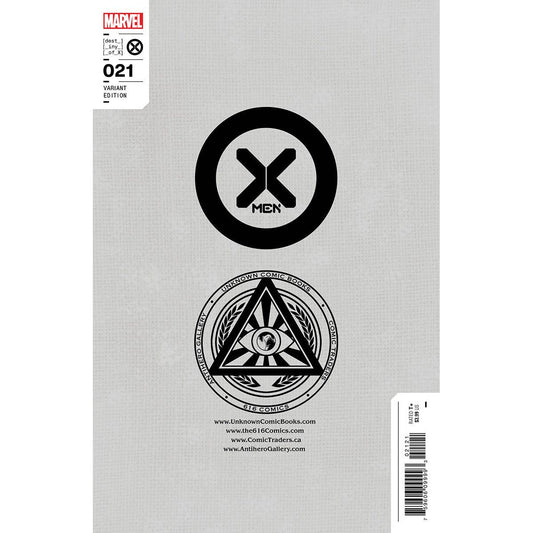 X-MEN #21 UNKNOWN COMICS MIGUEL MERCADO EXCLUSIVE VIRGIN VOGUE VAR (04/12/2023)