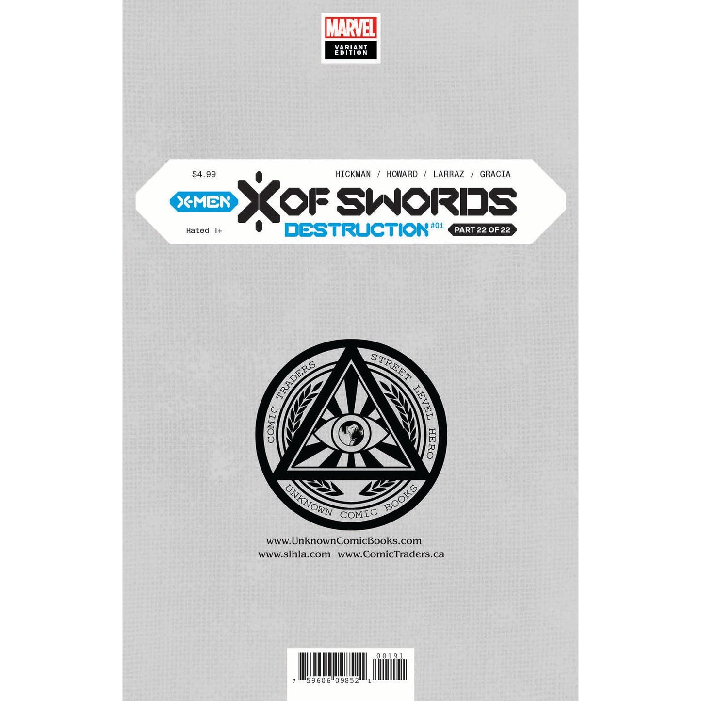 X OF SWORDS DESTRUCTION #1 UNKNOWN COMICS MICO SUAYAN EXCLUSIVE VAR (11/25/2020)