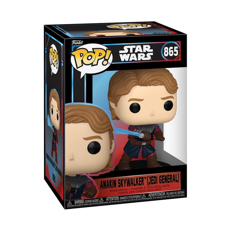 Funko POP! Anakin Skywalker (Jedi General) from Star Wars #865