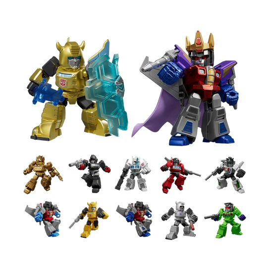 Blokees Transformers Defender Version Series 02 The Overthrow Model Kit Blind Box