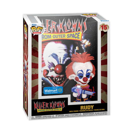 Funko Pop VHS Covers! Rudy Killer Klowns from Outer Space Walmart Ex 15 In Stock