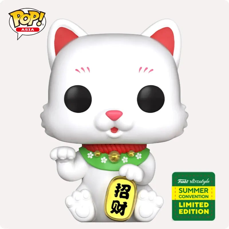Funko Pop! Asia Lucky Cat (6") from Lucky Series #276 Summer Con Ex