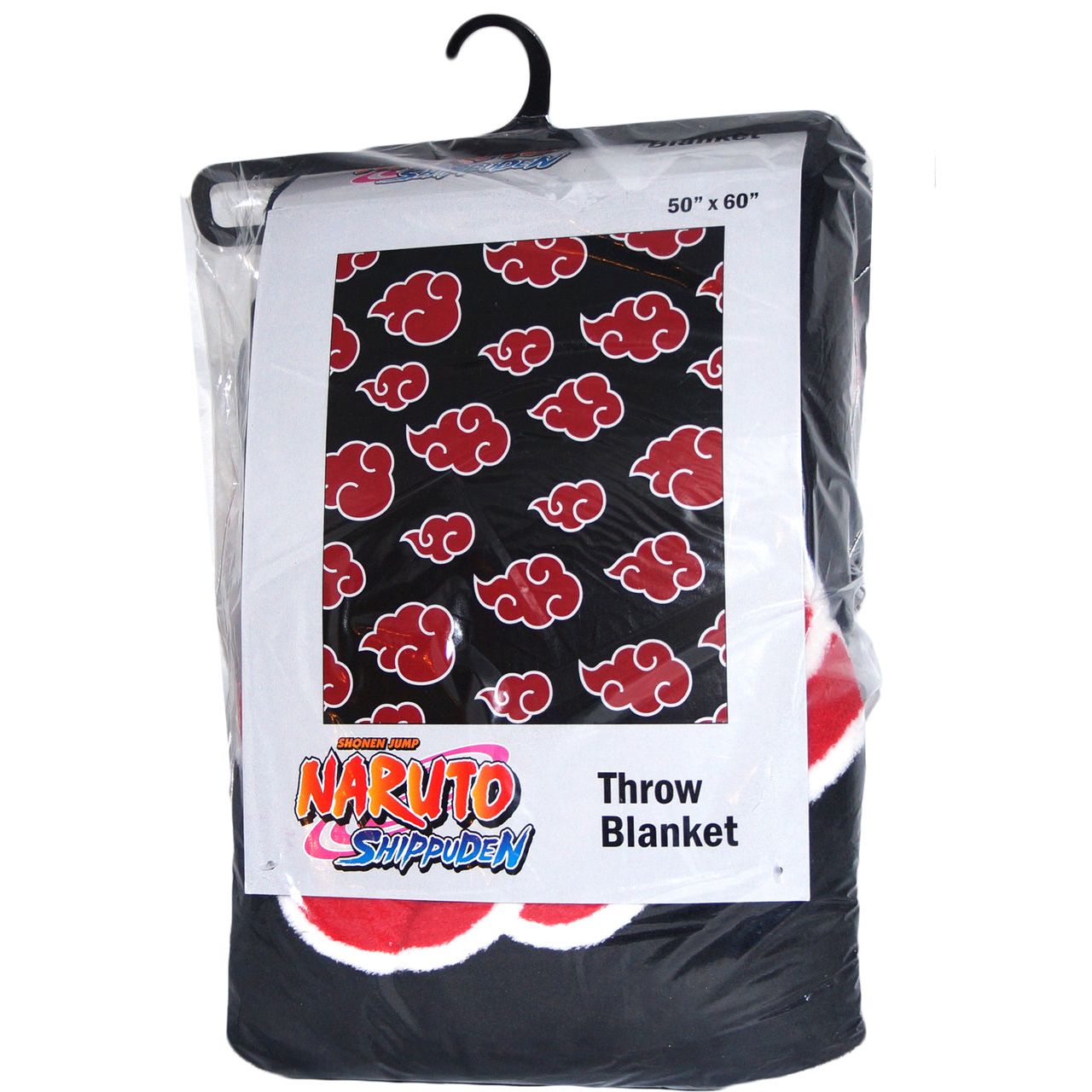 Naruto Shippuden Anti Leaf Clouds Akatsuki Throw Blanket 50in By 60in