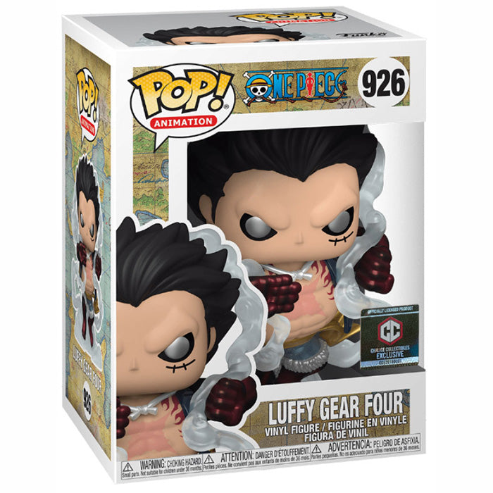 Funko Pop! Luffy Gear Four from One Piece #926 CC Ex Metallic - Plastic Empire