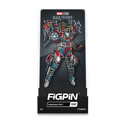 Figpin Ironheart MK I from Black Panther Wakanda Forever #1587 CC Ex LE 500