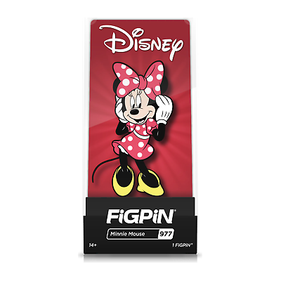 Figpin Minnie Mouse from Disney #977 D23 Expo Ex LE 1000 - Plastic Empire