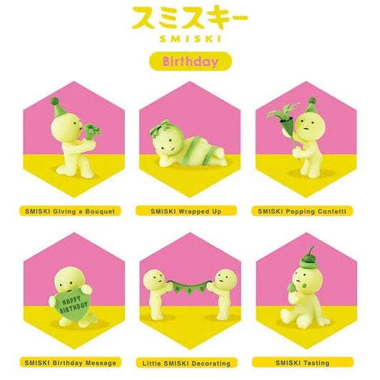 Smiski Birthday Series Blind Box Minifigure